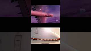 Japan Airlines 123 Crash (Old VS New Animation)