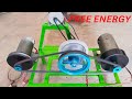 How To Make Free Electricity Generator 12v Battery Charger With 2 DC Motor Free Energy 180v