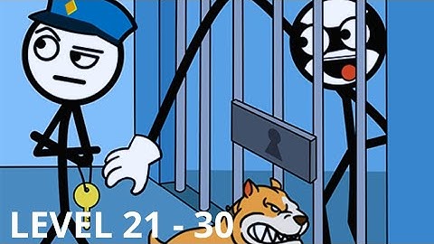 Thief Puzzle: To Pass A Level - Level 21 to 30 Solution - Thief Puzzle Game - Gameplay Walkthrough