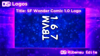 05: Logos - SF Wonder Comic 1.0 Logo (Wednesday, 19-11-2025)