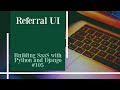 Referral UI - Building SaaS with Python and Django #105