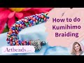 How to Do Basic Kumihimo Braids + Beaded Kumihimo