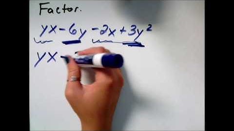 Factoring a multivariate polynomial by grouping, problem type 2