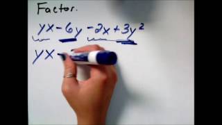 Factoring a multivariate polynomial by grouping, problem type 2