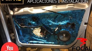 INSTALACIÓN DE INSONORIZANTE / CAR AUDIO  HD