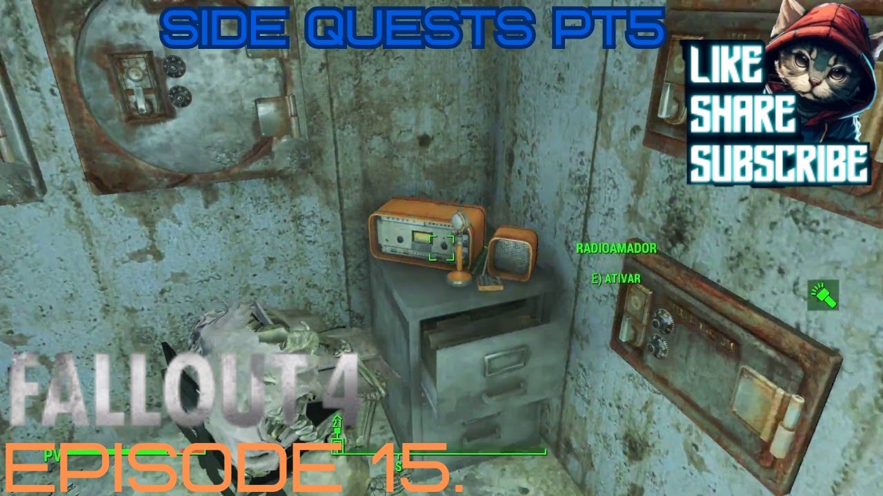 Fallout 4 - Ep. 15: Vault Tech Distress Signal - Side Quests Pt5. - PS5 Gameplay