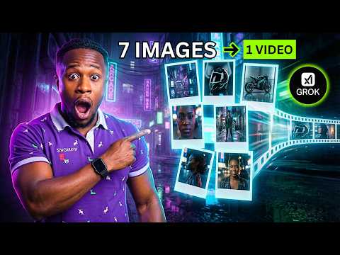 Grok AI's NEW Animate Images Feature is INSANE! (Turn 7 Images Into Video) thumbnail