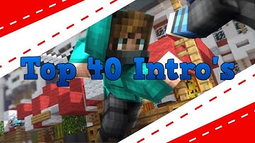 Top 40 Minecraft Intro Animations!