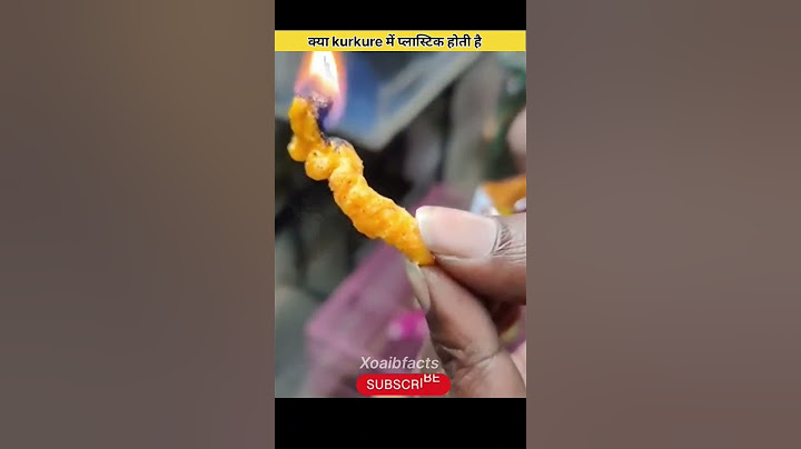 क्या kurkure में plastic होती है ?#shorts