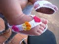 DIY baby flip flops //sandals
