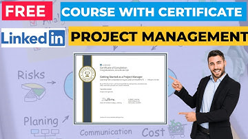 How to get free Project Management certificate |  LinkedIn learning free courses | Online Certificat