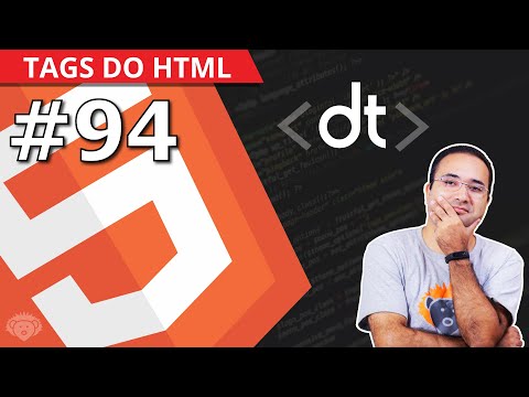 Vídeo: Por que a tag DT é usada em HTML?