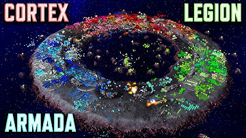 Massively Multiplayer RTS - One Hundred Player Battle