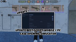 [ UPDATE ] Case Opening Simulator Script - PC/MOBILE