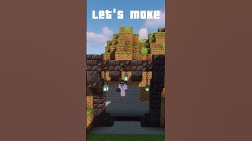 Easy Nether Portal Design🥵🔥 #shorts