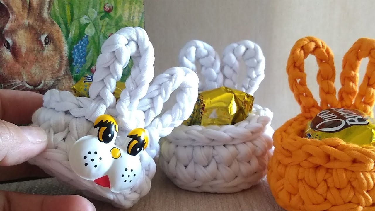 Cesto Coelho Crochê /Aula fácil e Fofa By 🌺 Dany Crochet e Artes 🌺