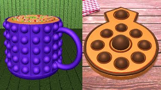 Pop It Chocolate! Very satisfying and relaxing ASMR slicing game screenshot 1