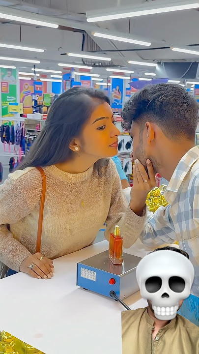 She kissed me 🙈 don't miss the end 🤭 #trending #shorts #catchysmells #itmaaz #perfumer #kissme