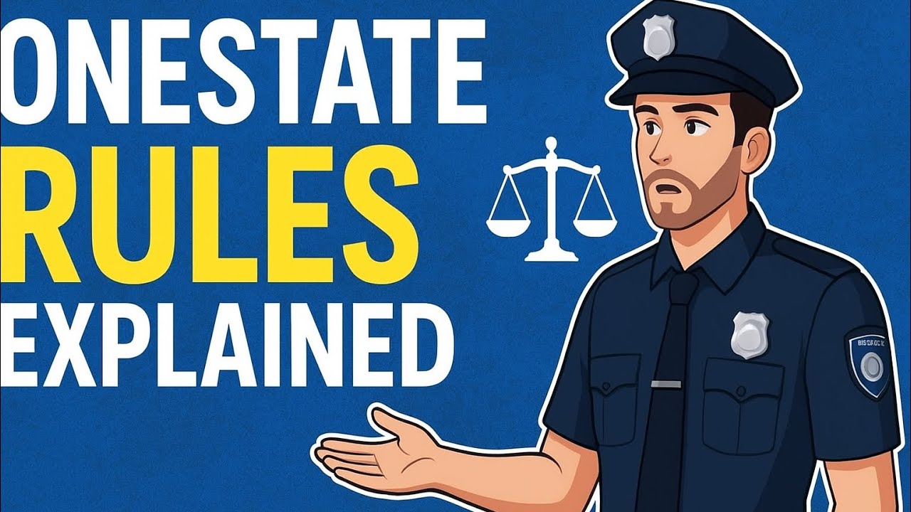 Explaining OneState RP Rules Like a Pro | Don’t Break These Roleplay Rules! 🚨