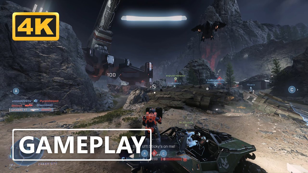Halo Infinite Xbox Series X Big Team Battle DEADLOCK Gameplay 4K - YouTube