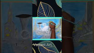 Future City Drawing #shorts #short #youtubeshorts #shortsvideo