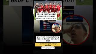 Download Lagu pria ini kaget lihat layar timnas indonesia ada digrup c piala dunia 2026 #pialadunia2026 MP3