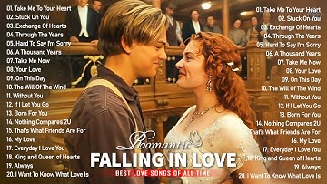 Top 50 Love Songs of All Time ♥ Oldies But Goodies ♥ 90