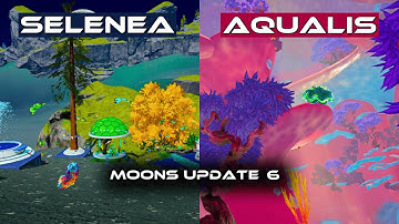 AMAZING Shiny AQUALIS Island & We Bring Life to SELENEA! Planet Crafter: MOONS Update First Look