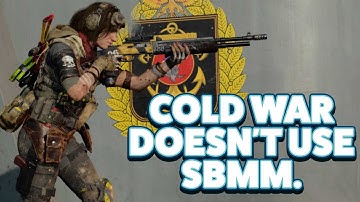 Call of Duty: Cold War DOES NOT Use SBMM...