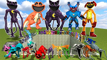 BIG HOLE Destroy Smiling Critters Poppy Playtime Monsters Family Chapter 1 2 3 in Garry