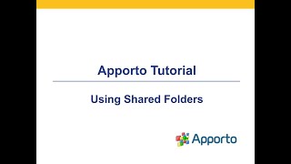 Student Tutorial | Using Shared Folders