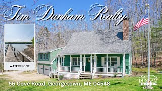 Tim Dunham Realty | Real Estate Listing in Georgetown Maine | Waterfront House for Sale