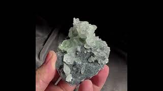 Video preview: Green Fluorite with Calcite — Fujian, China · 7.5 cm | Natural Mineral Specimen