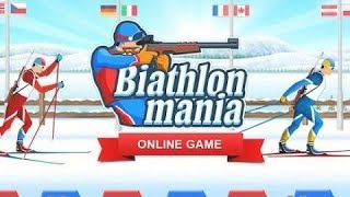 ОБЗОР НОВОЙ ИГРЫ BIATHLON MANIA. screenshot 2