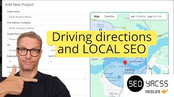 Driving directions   new local seo module