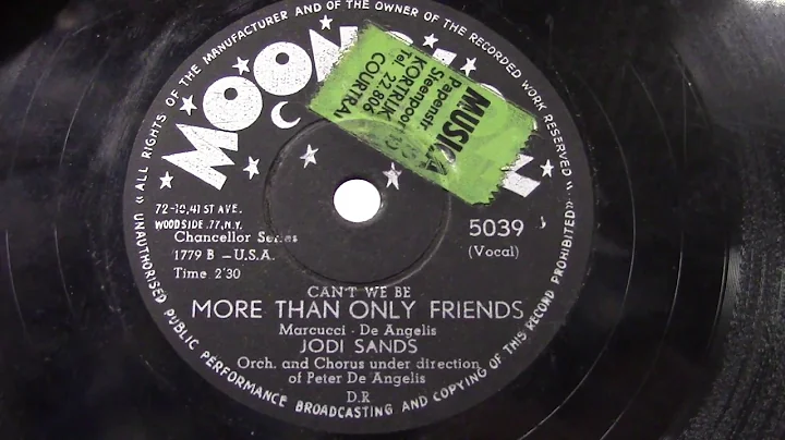 Jodi Sands: More than only friends.  (1957).
