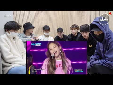 Bts reaction to JENNIE KIM - Say my name (FMV)