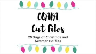 COAPA 20 Days of Cut Files - Day 7