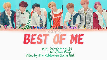 BTS (방탄소년단) - Best Of Me (Color Coded Lyrics Eng/Rom/Han/가사)