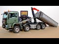 UNBOXING SCALEART RC TRUCK MAN TGS 8x8 ROLL OFF, PALFINGER HYDRAULIC ARM, COMMANDER SA 5000 EXPERT!!