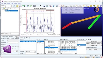 8.  Motion/Animation of Four Bar Mechanism with plots and recording