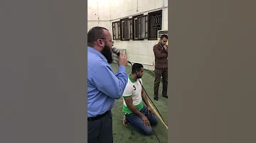 تلاوة خاشعة لأواخر سورة إبراهيم للدكتور احمد سعيد مندور خلال تجربة نظام الصوت الجديد 