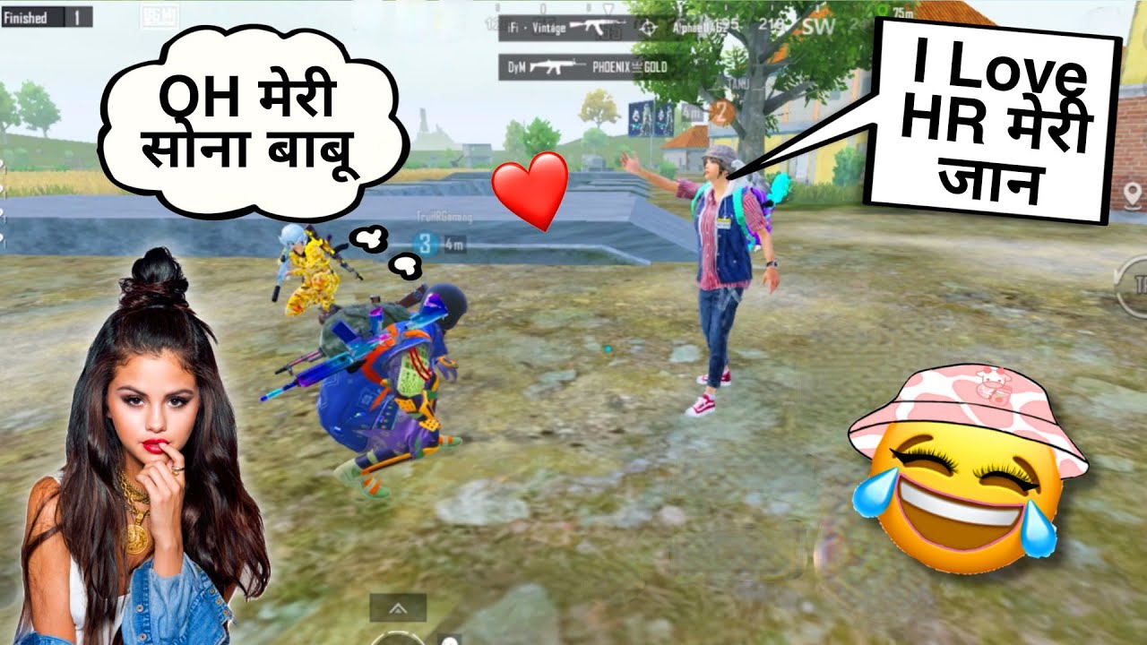 Ladki Ne Churaya HR Ka Dil BGMI Funny Moment With Funny Commenatary @TruGaming001