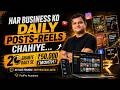 Har Business Ko Daily Posts-Reels Chahiye… Kya 2 Ghante Daily Se ₹50,000/Month Possible Hai?