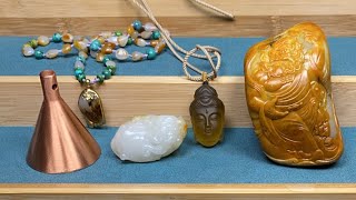 【#治玉先生翡翠艺术馆】王老師帶您欣賞、精品冰種翡翠掛件、美貨多多、一起品鑒玉雕大師佳作。#翡翠  #翡翠直播   #珠寶   #玉石  #玉鐲  #玉器  #翡翠代購#和田玉#白菜哥