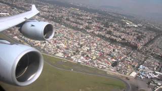 Lufthansa A340600 Mexico City Take Off