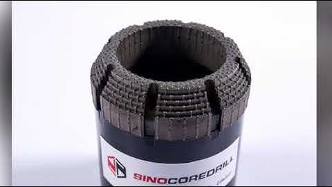 Fast Speed Borehole Geological Diamond Core Bit Coal Drilling Impregnated Drill Bit