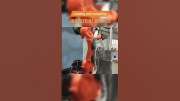 Industrial Robots Loading and Unloading Tasks #industrialrobot #factory #machine #robot #fyp