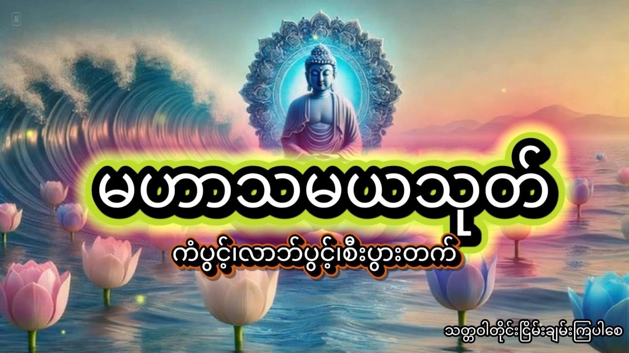 လူချစ်၊နတ်ချစ်၊မဟာသမယသုတ်တော် ...နံနက်၊ည ဖွင့်ပူဇော်ပါ #morningchanting
