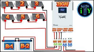 3kw solar system installation|solar system|solar system for home|solar|(@TechnicalirfanYaseen)